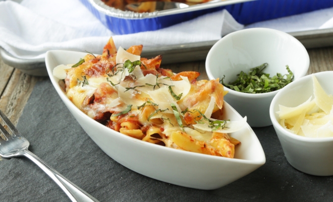 
Classic Italian Baked Mostaccioli
