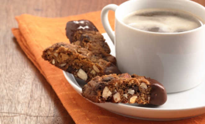 
Nutty Chocolate Chip Biscotti
