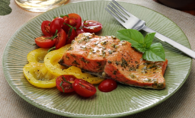 
Pesto Salmon
