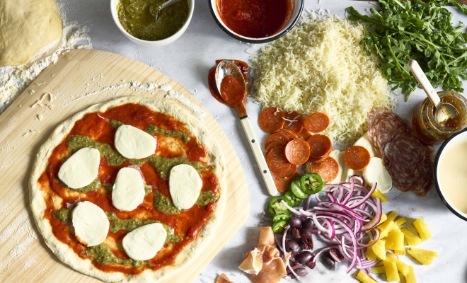 
At Home Pizza Night
