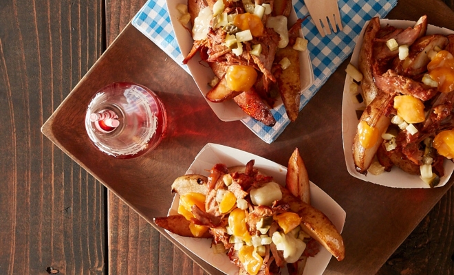 
Pulled BBQ Pork Poutine
