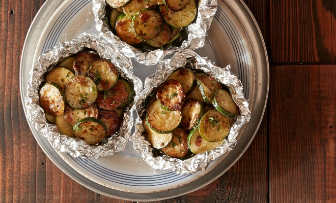 
Zucchini Foil Packets
