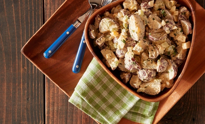 
Rustic Roasted Potato Salad
