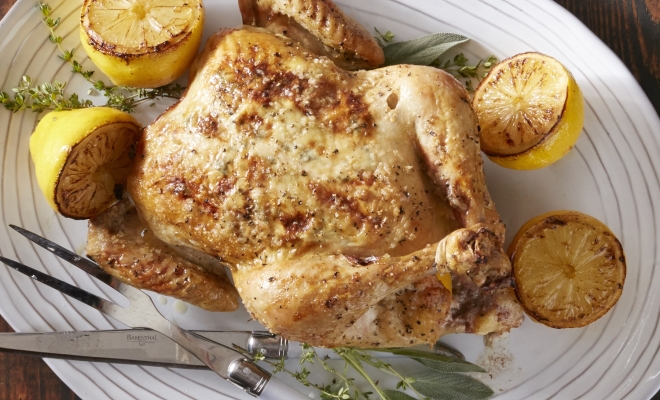 
Ring-Roasted Chicken
