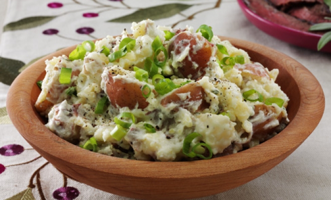 
Rosemary Smashed Potatoes
