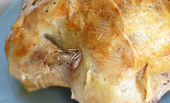 
Rotisserie-Style Garlic Rosemary Chicken
