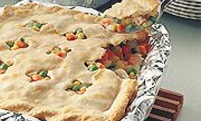 
Chicken Pot Pie with Pie Crust
