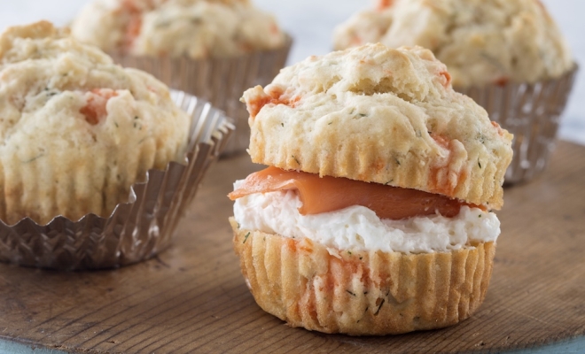 
Salmon Dill Biscuits
