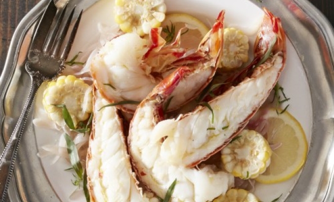 
Tarragon and Lemon Lobster Scampi
