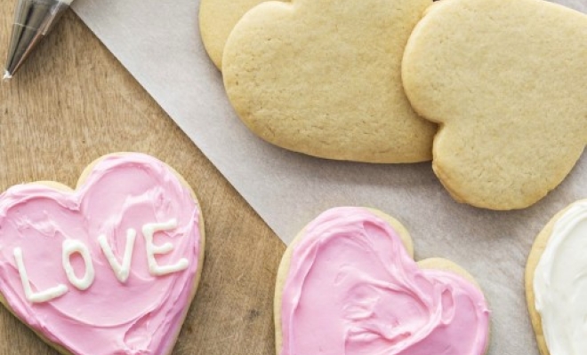 
Valentine Conversation Heart Cookies

