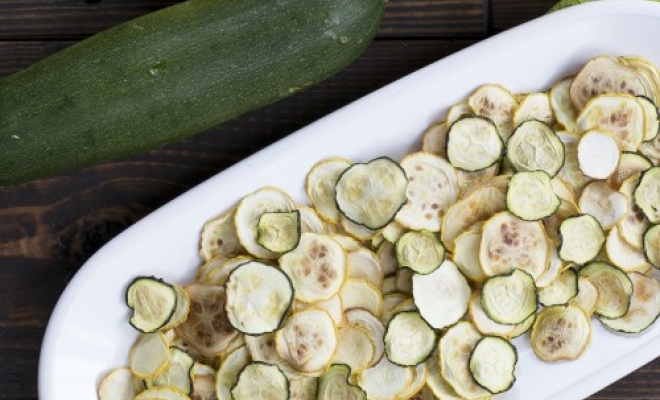 
Oven Baked Zucchini &amp; Squash Chips
