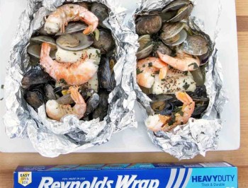 Seafood Combo Foil Packet