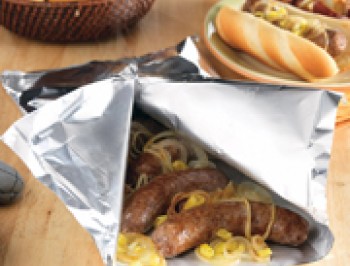 Brats With Onions &amp; Peppers Packet