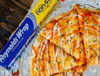 Buffalo Ranch Chicken Pizza