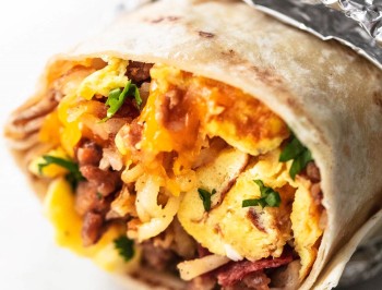 Freezer Breakfast Burritos