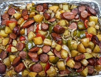 Roasted Sausage and Peppers