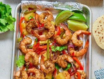 Baked Jamaican Jerk Shrimp