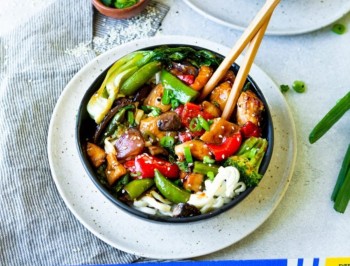 Sheet Pan Chicken Stir Fry