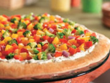 Appetizer Veggie Pizza