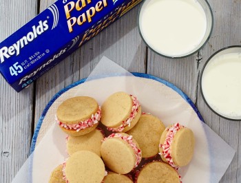 Peppermint Sandwich Cookies