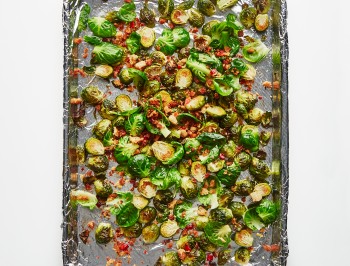 Brussels Sprouts with Bacon and Breadcrumbs