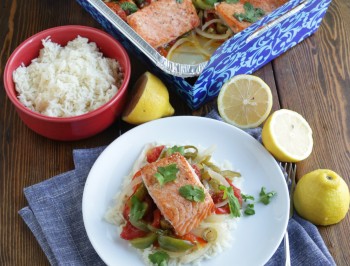 Salmon Veracruz