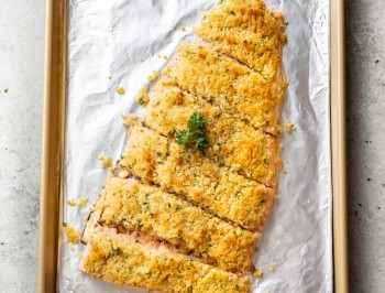 Maple Dijon Baked Salmon