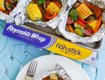 Sausage and Veggie Foil Packet