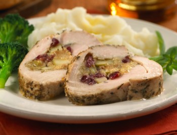 Stuffed Turkey Tenderloin