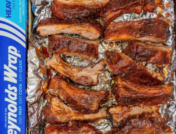 Easy and Quick Grilled Foil-Wrapped Ribs