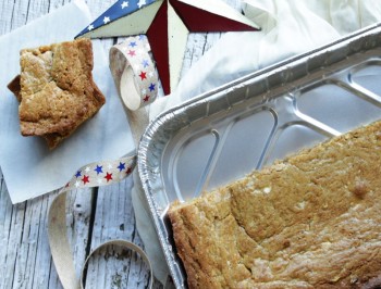 White Chocolate Blondies with Walnuts