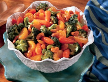 Broccoli &amp; Carrots with Oranges