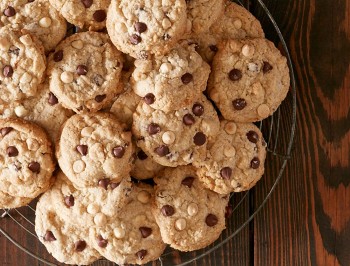 Double Chocolate Chip Oatmeal Cookies