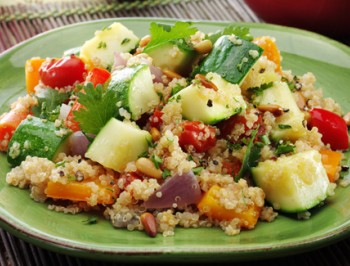 Cumin Spiced Quinoa with Vegetables