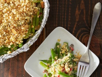 Delightfully Light Green Bean Casserole