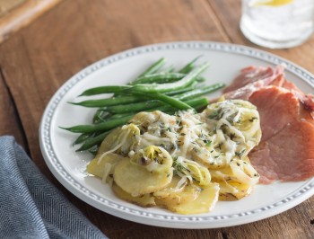 Gruyère Potato Foil Packet