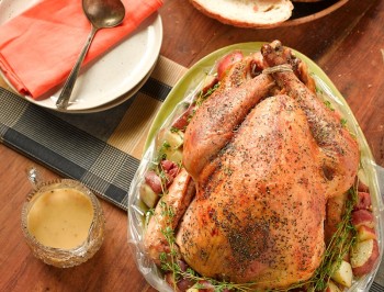 Herb Roasted Turkey & Gravy