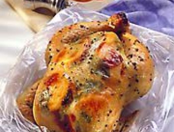 Orange Basil Roast Chicken