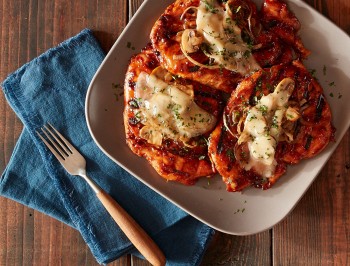 Grilled Kansas City Smothered BBQ Chicken