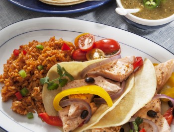 Salmon Fajitas