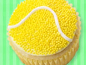 Tennis Ball Cupcakes