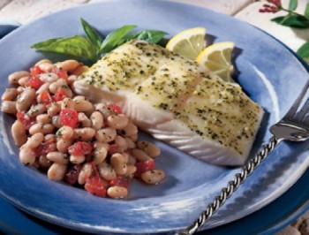 Tuscan Halibut Packets