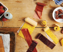 Mango Coconut Fruit Rolls
