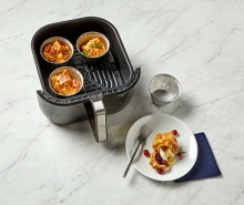 Air Fryer Baked Brie Cups