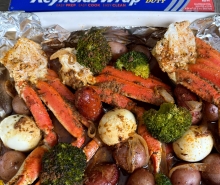 Oven Baked Crab Boil