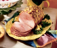 Easter Crushed Pineapple Glazed Ham Recipe