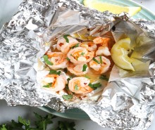 Shrimp Scampi Foil Packets