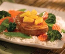 Grilled Teriyaki Pork Chops