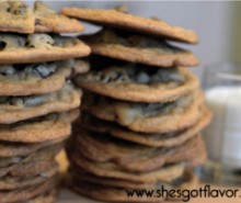 Chunky Chocolate Cookies