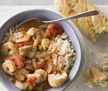 Slow Cooker Chicken Gumbo with Shrimp